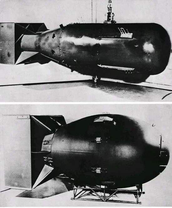 Первые атомные бомбы малыш и толстяк
