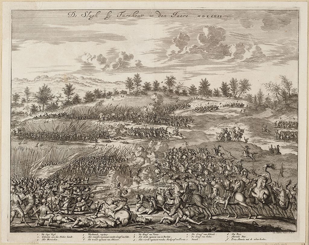 Битва при Тюрнхауте (1597), худ. Я. Люйкен